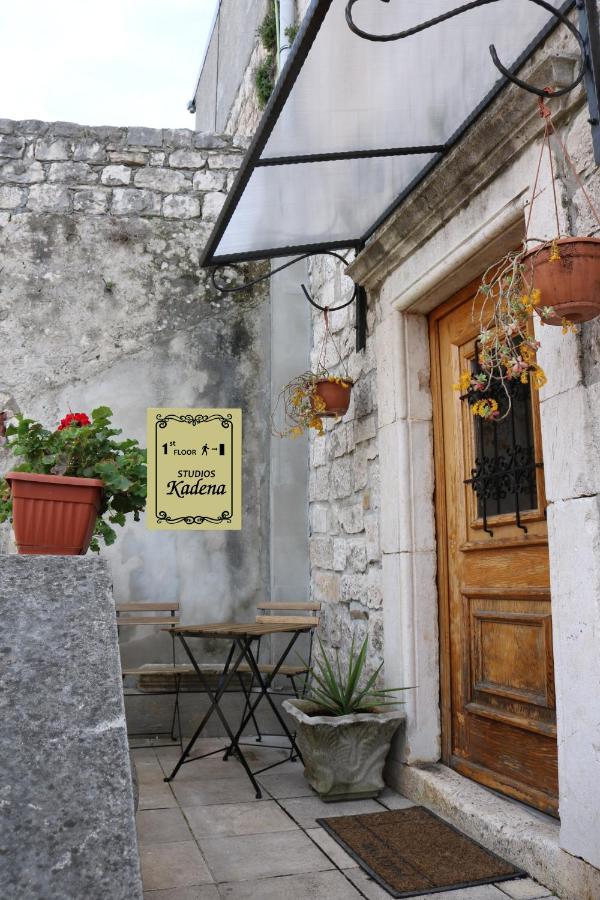Studios Kadena Trogir - 18Th Century Stone House Exteriér fotografie