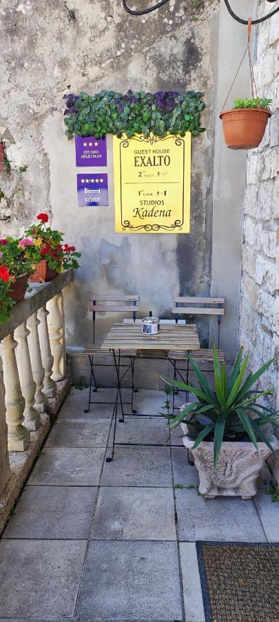 Studios Kadena Trogir - 18Th Century Stone House Exteriér fotografie